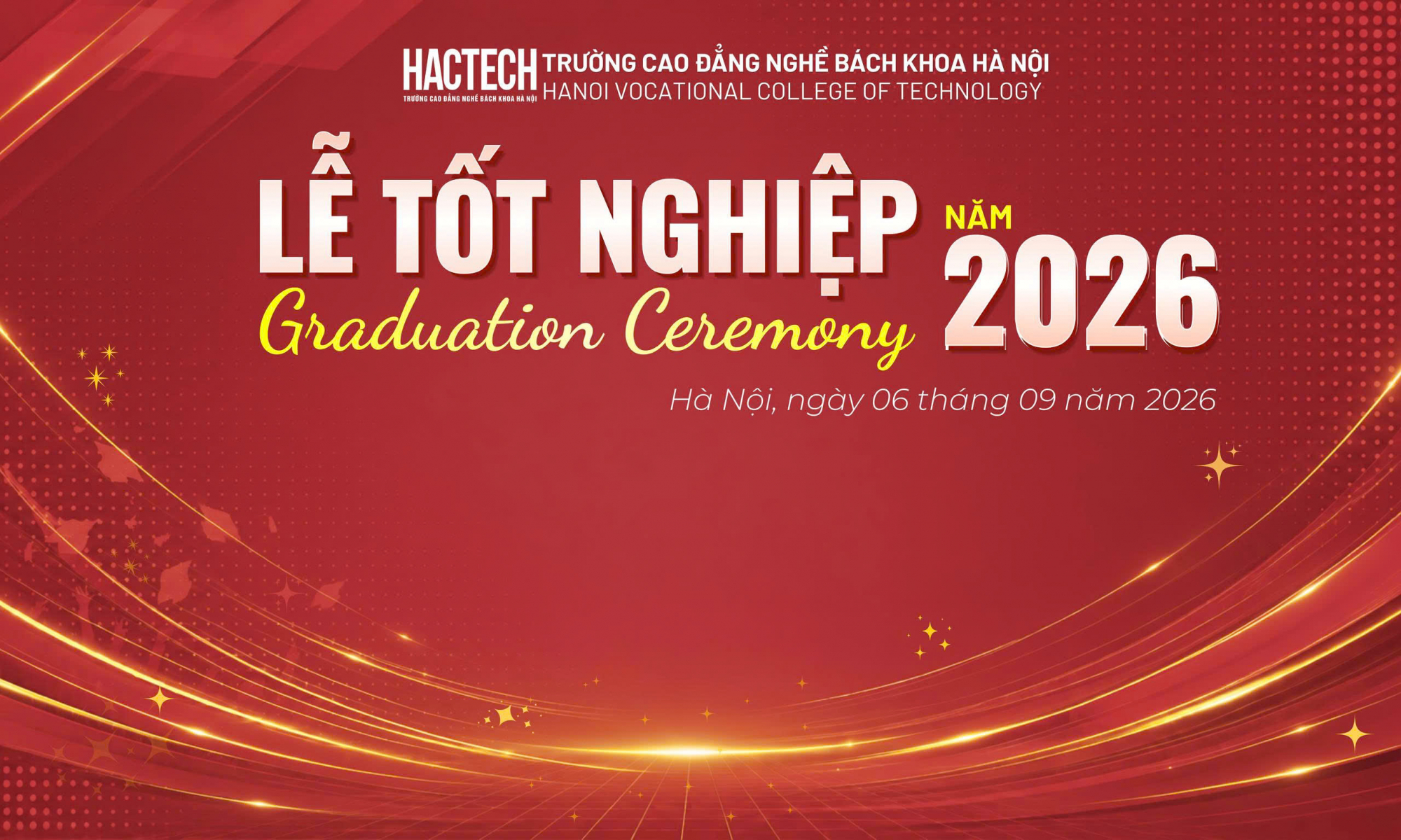 Ngày 6/9: Lễ tốt nghiệp và trao bằng cho sinh viên K15
