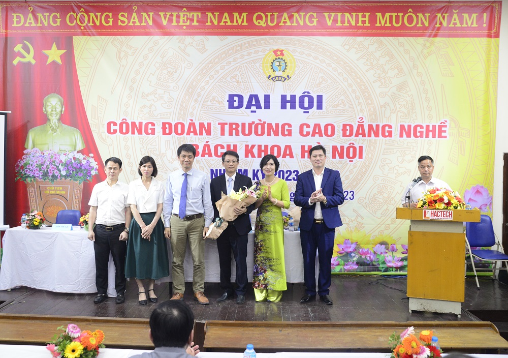 Đại hội Công đoàn bộ phận Trường CĐN BKHN nhiệm kỳ 2023 - 2028: Dân chủ, trách nhiệm, vì lợi ích người lao động